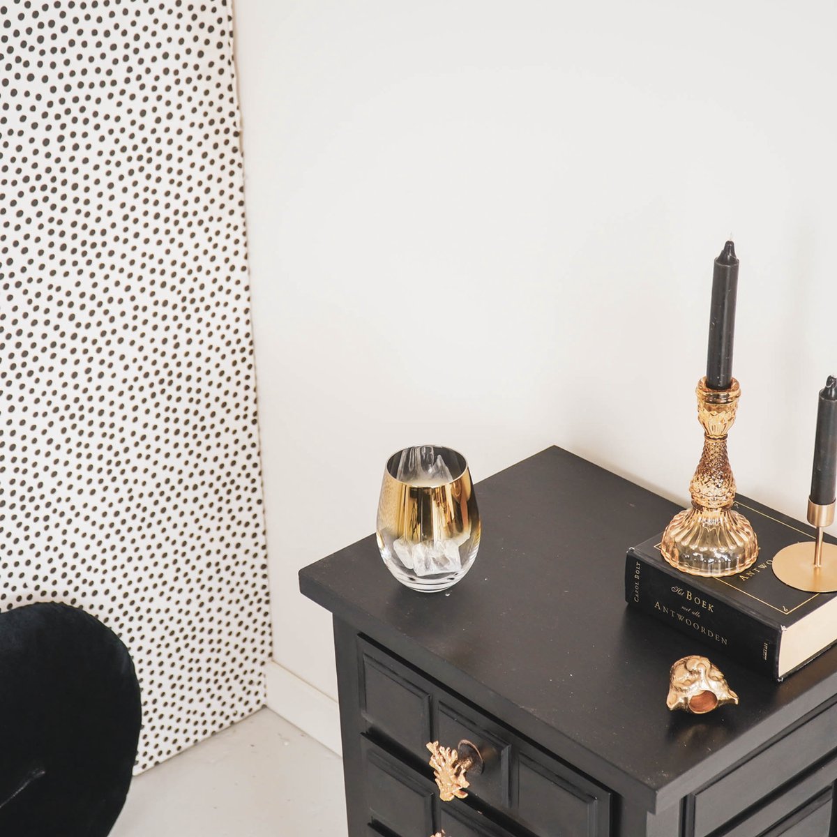 Housevitamin Set van 2 Zilveren of Gouden Sparkle Drinkglazen
