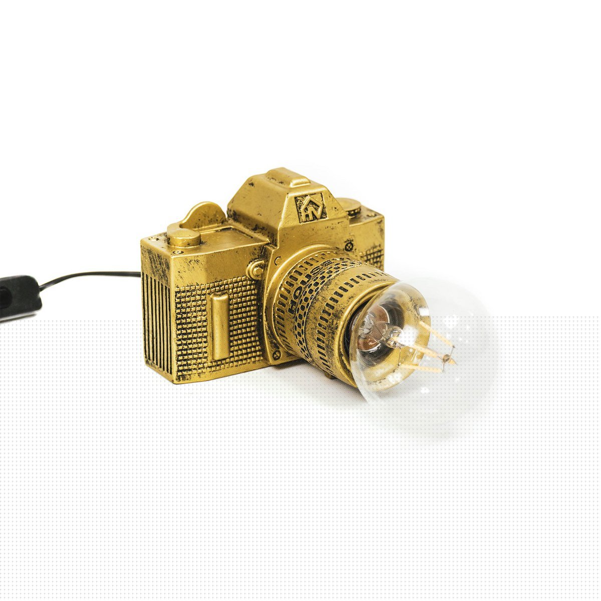 Housevitamin Camera Tafellamp - Goud