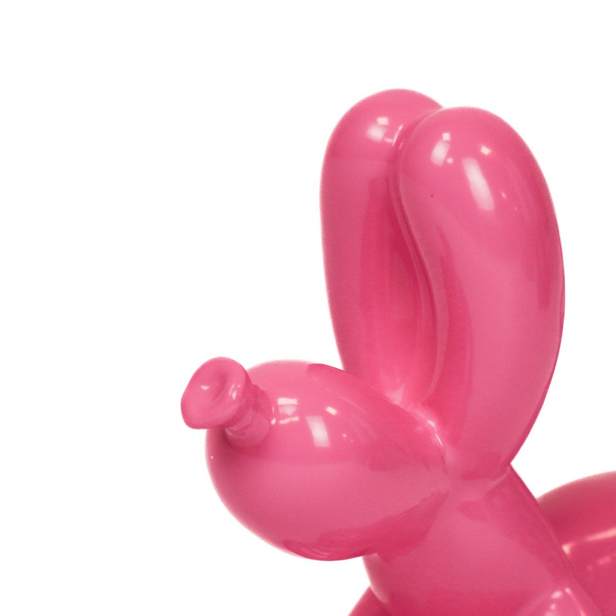 Housevitamin Ornament Ballon Hond Klein - 18x7x14,5cm- Neon Roze