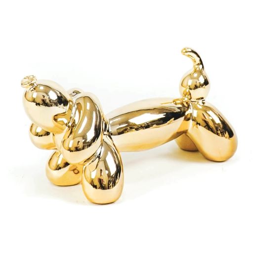 Balloondog Zwart & Goud