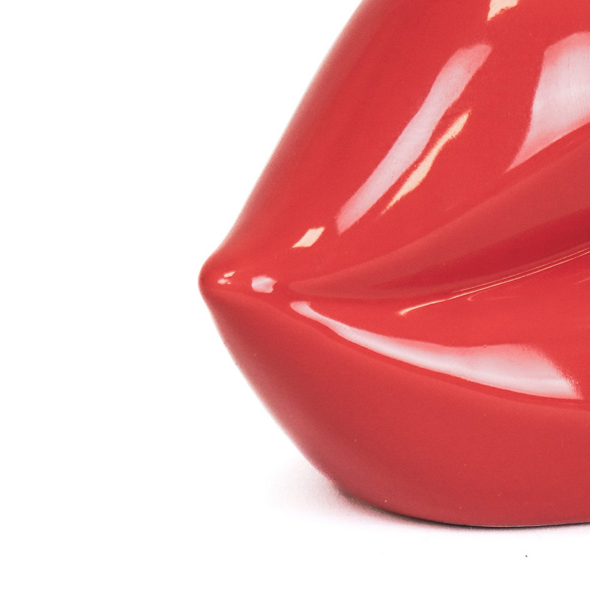 Housevitamin Lips Don't Lie Pot - Rood - 15,5x6,5x7,5cm