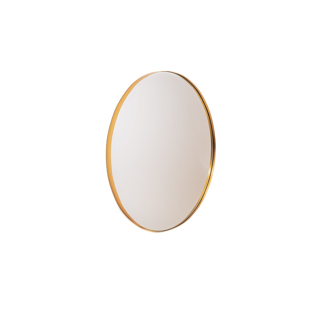 HV Ronde Spiegel Metaal - Goud - 80cm