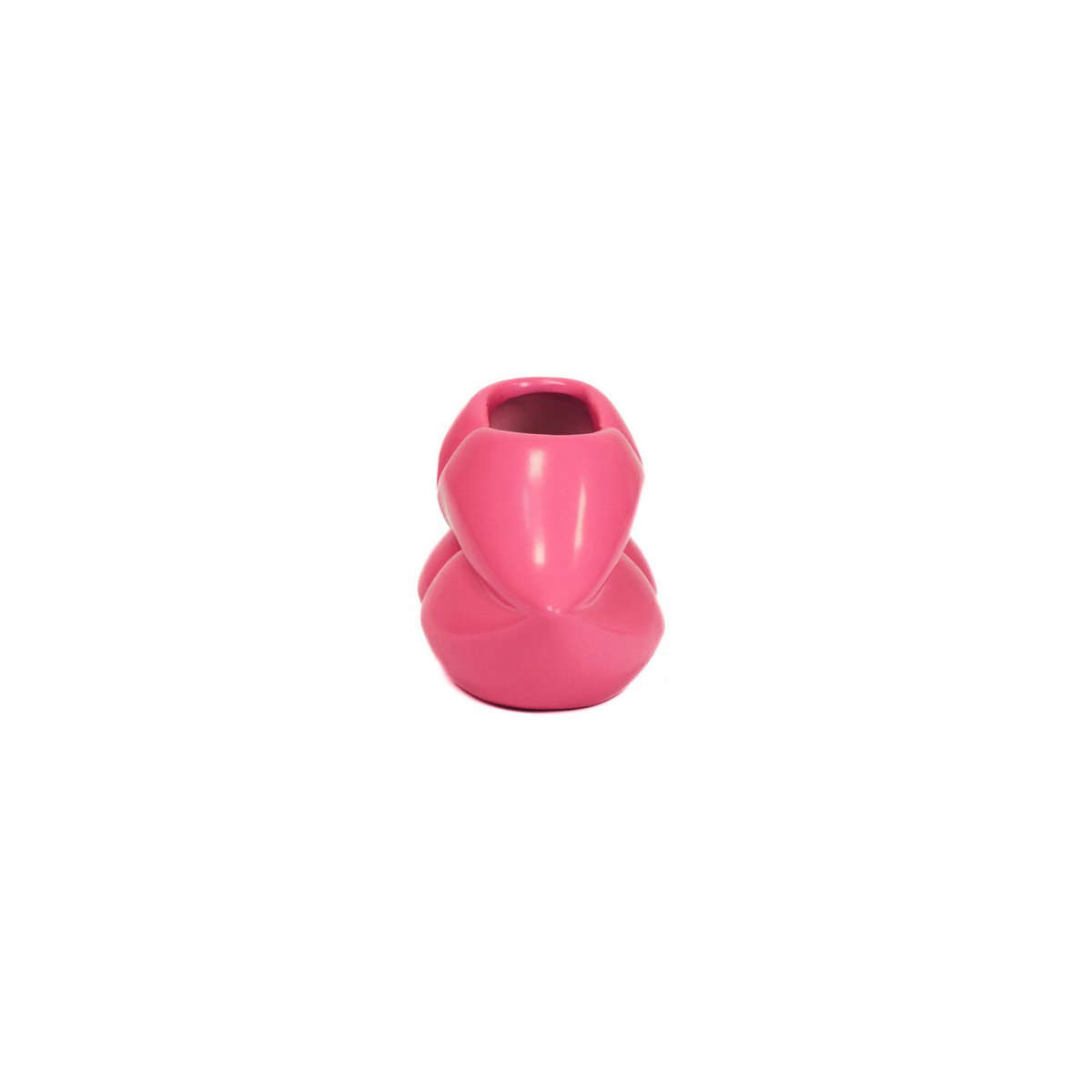 Housevitamin Lips Don't Lie Pot - Neon Roze - 15,5x6,5x7,5cm