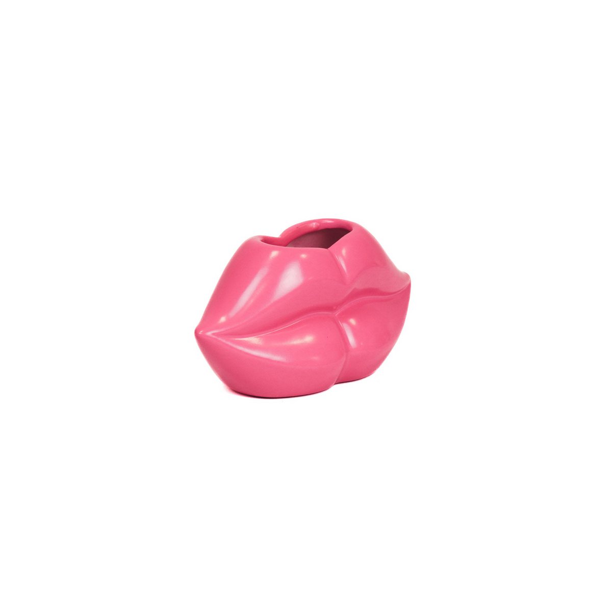 Housevitamin Lips Don't Lie Pot - Neon Roze - 15,5x6,5x7,5cm
