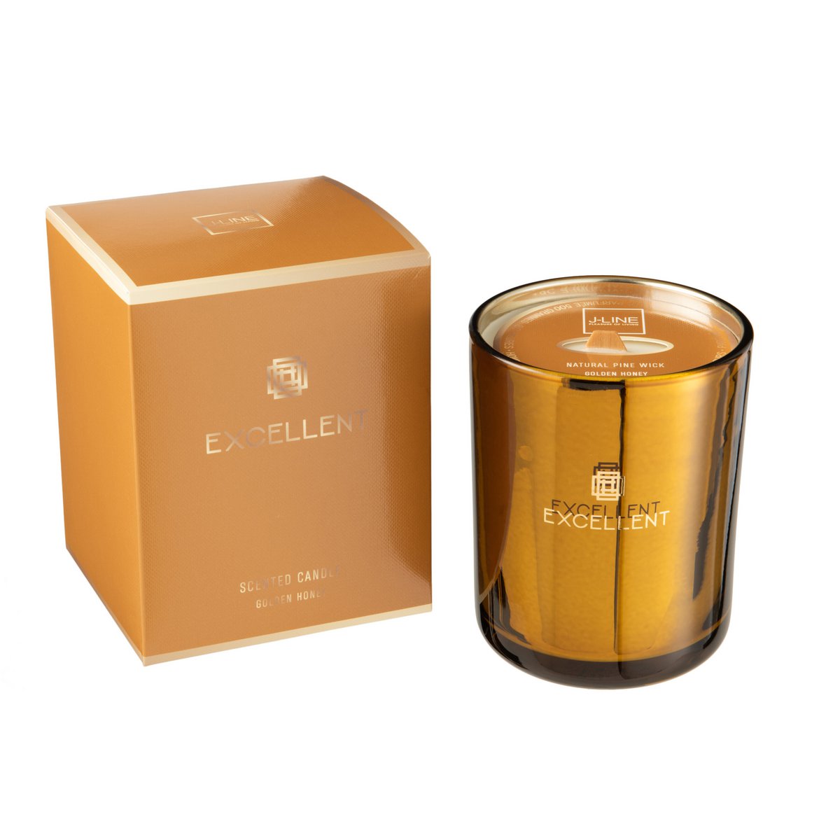 J-Line Geurkaars Excellent Golden Honey Oker Medium-80U