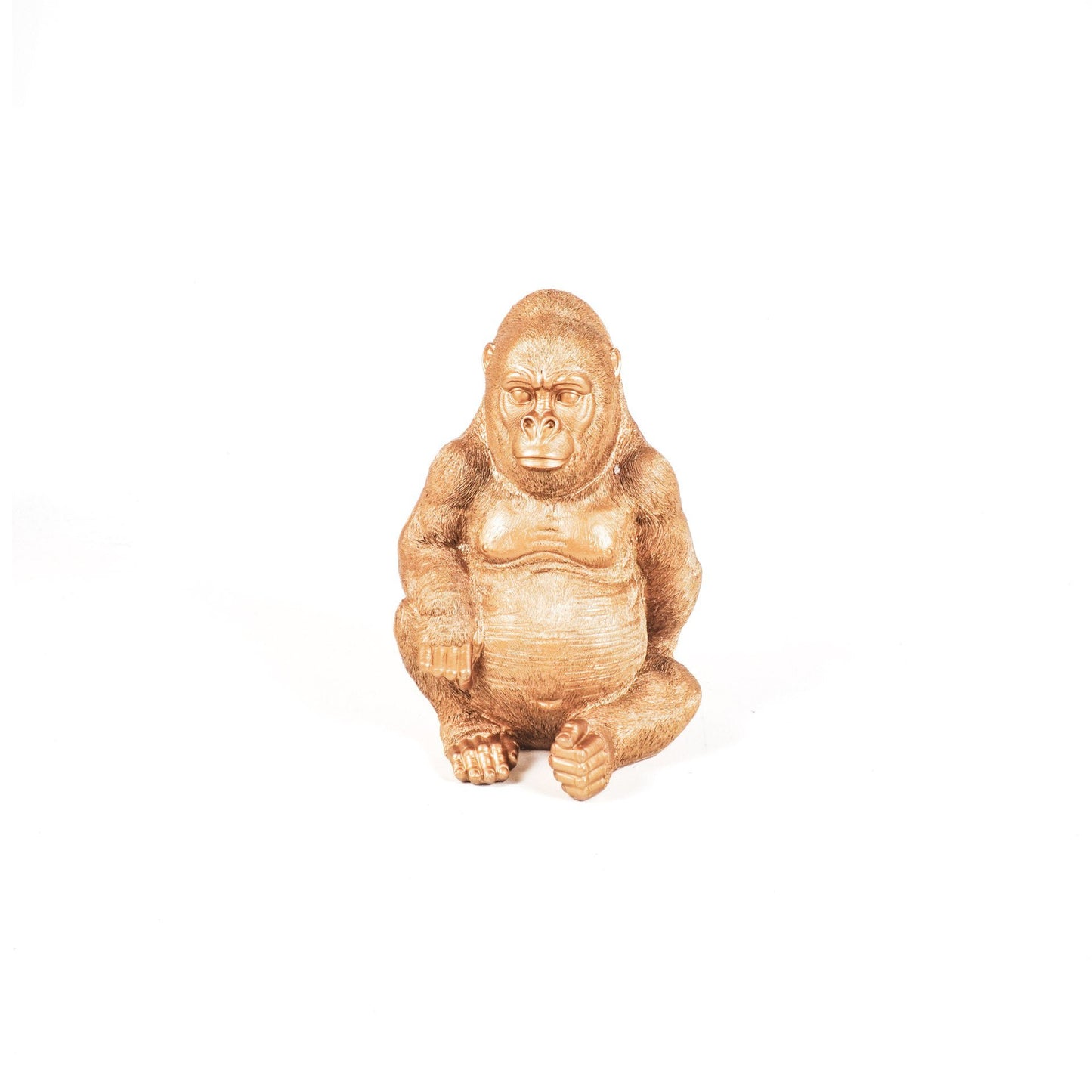 Gorilla Goud 24x26x36,5 cm
