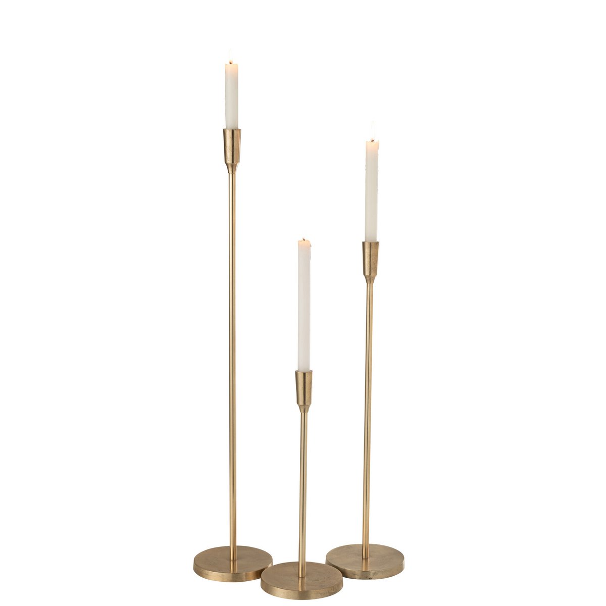 J-Line Kandelaar Metaal Goud Large