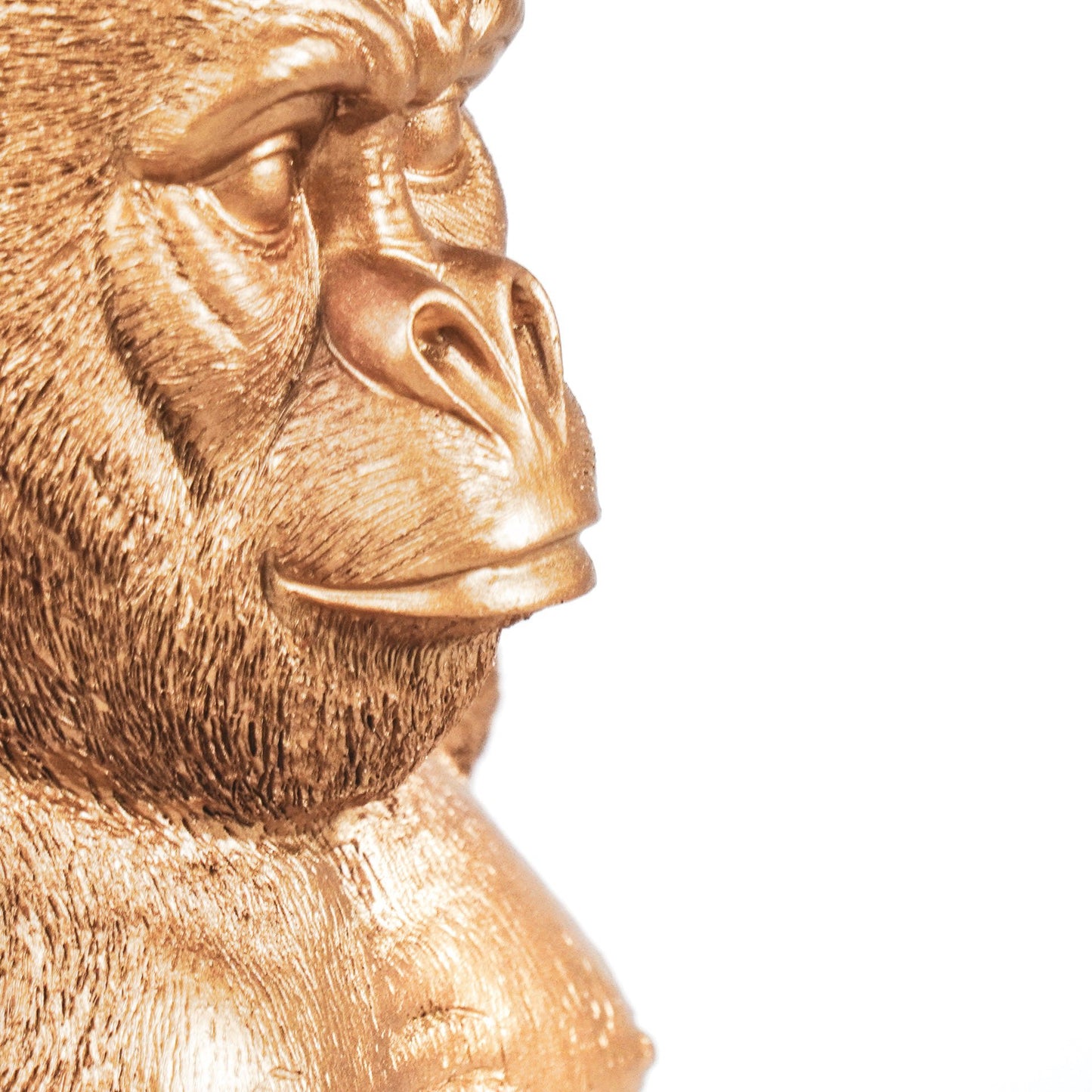 Gorilla Goud 24x26x36,5 cm