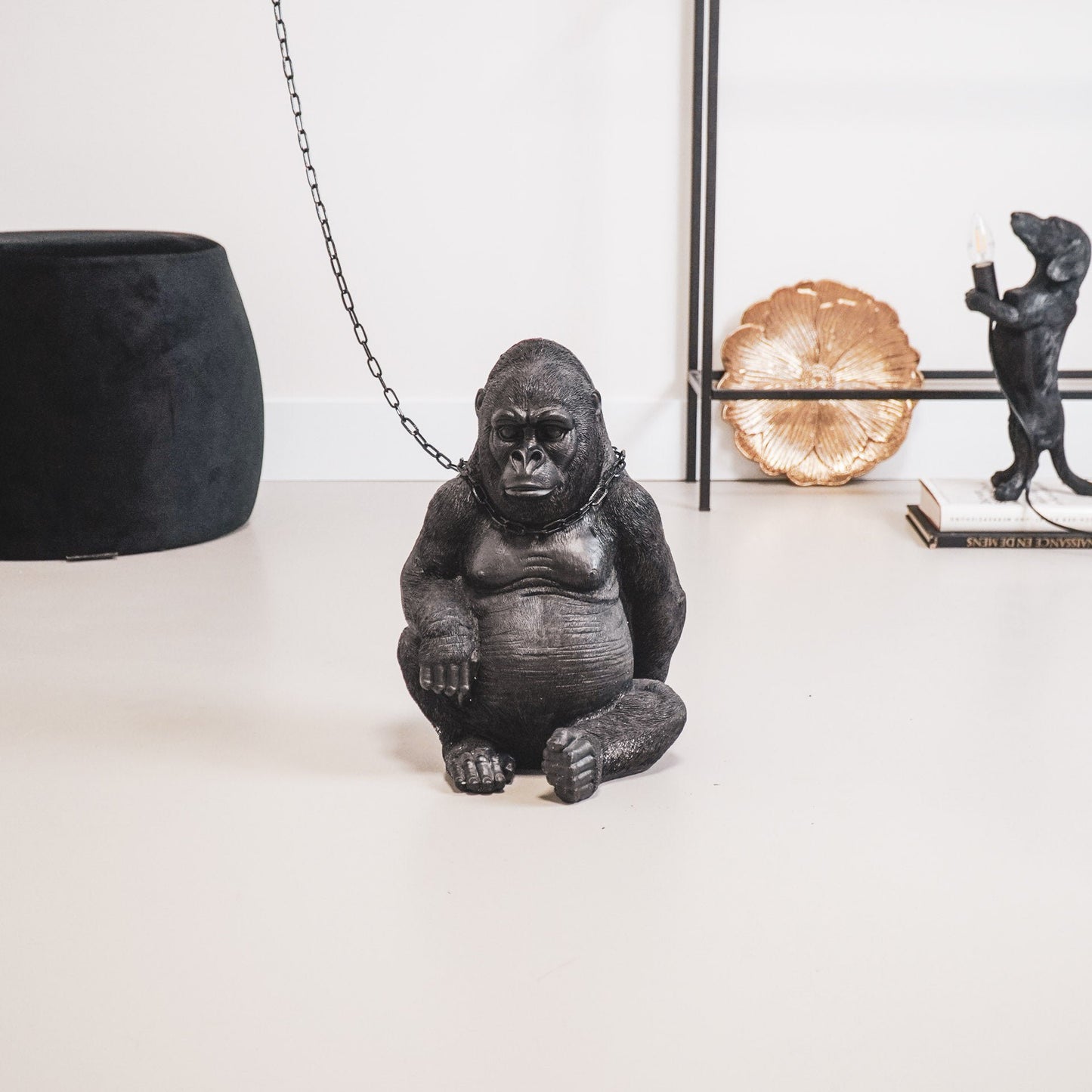 Zwart-Online Gorilla Zwart 24x26x36,5
