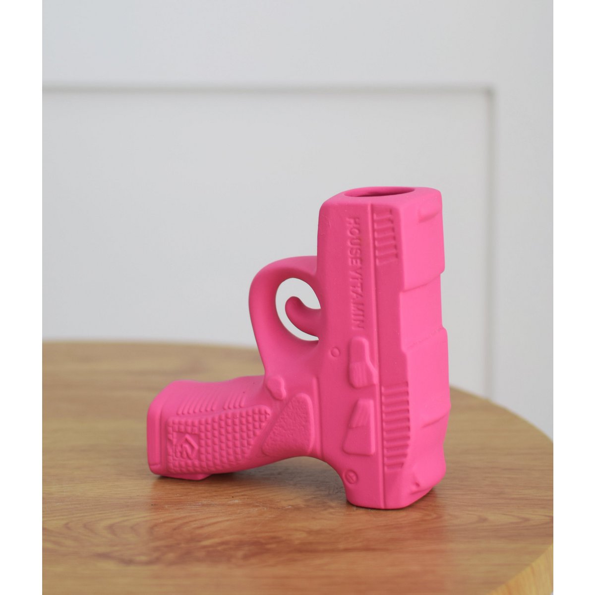 Housevitamin Gun Bloemenvaas S - Keramiek - Neon Roze