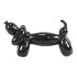 Balloondog Zwart & Goud