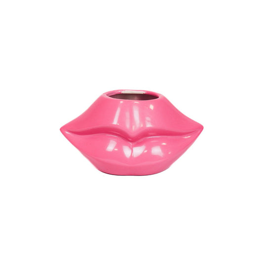 Housevitamin Lips Don't Lie Pot - Neon Roze - 21x19x11cm