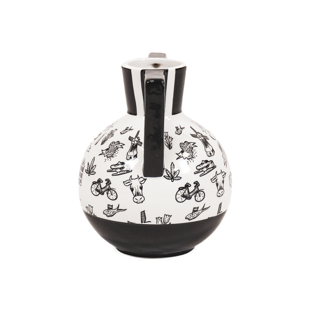 HousevitaminKettlebell Vaas - Hollands Zwart - 14,5x14,5x18,5cm