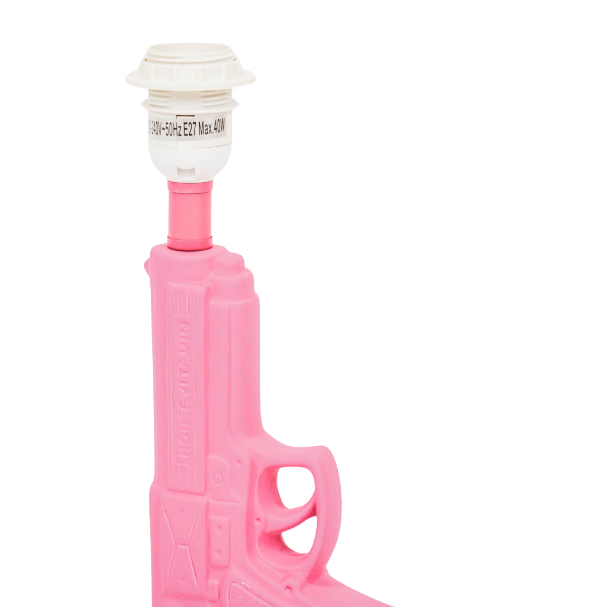 Housevitamin Gun Tafellamp - Keramiek - Neon Roze