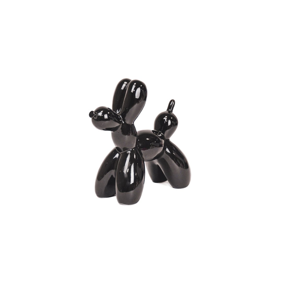 Housevitamin Doggy Style Ballonornament - Zwart - 8x18,5x8cm