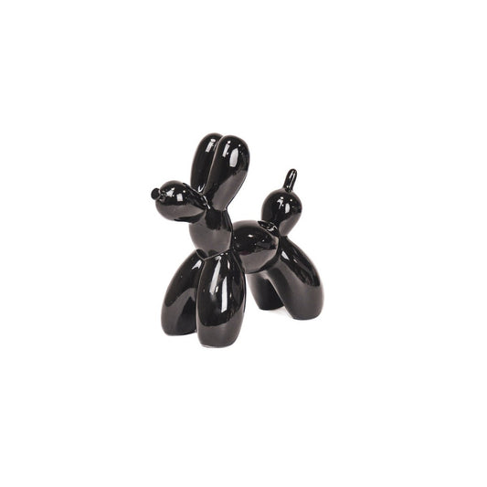 Housevitamin Doggy Style Ballonornament - Zwart - 8x18,5x8cm