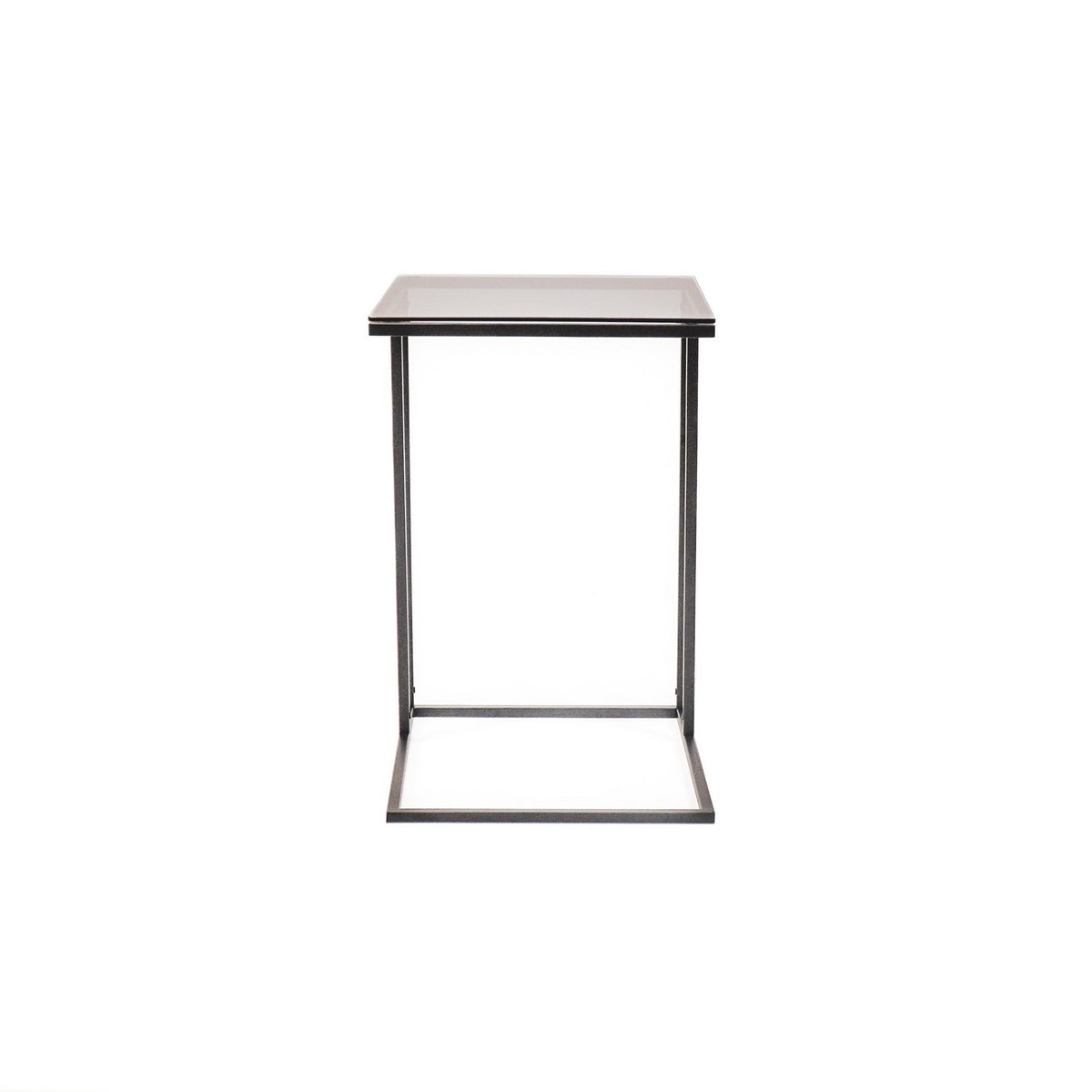 Housevitamin Sofa Bijzettafel - Zwart - 40x35x51cm