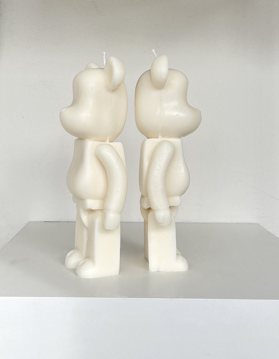 Bearbrick kaars