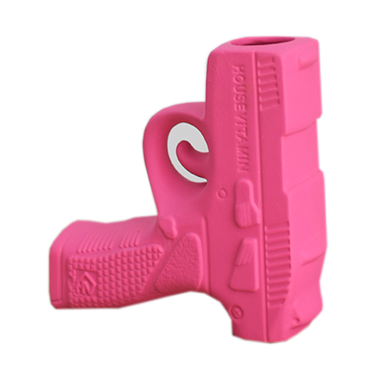 Housevitamin Gun Bloemenvaas S - Keramiek - Neon Roze
