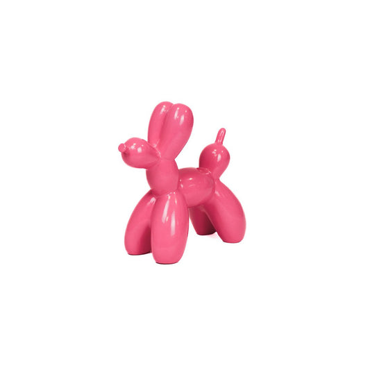 Housevitamin Ornament Doggy Style Neon Roze - 19x18,5x18,5cm