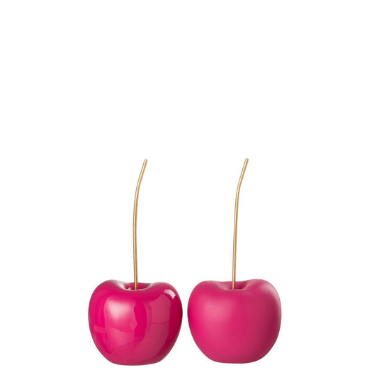 J-Line Kers Resine Blinkend/Mat Roze Small Assortiment Van 2