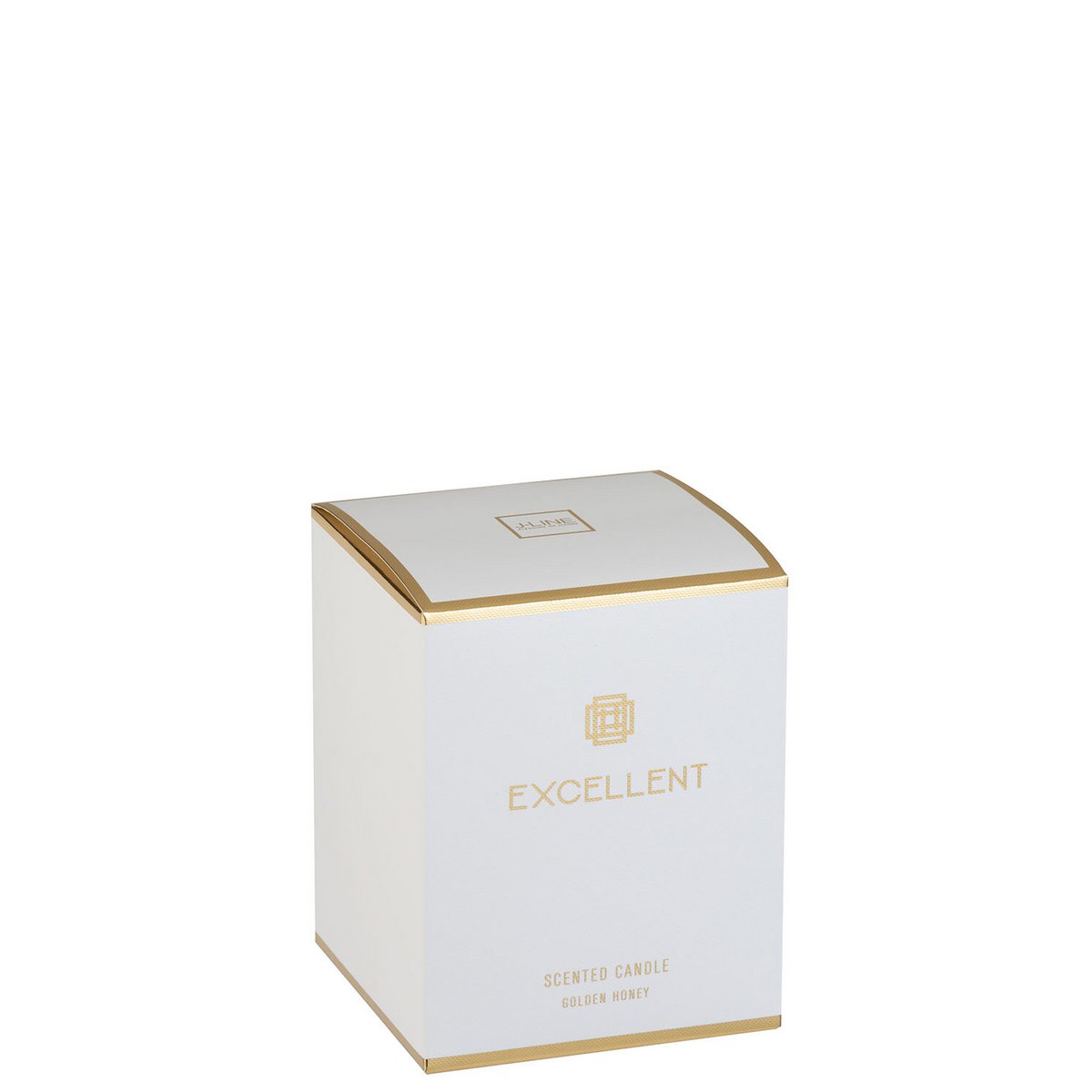 J-Line Excellent Geurkaars – Golden Honey – 80 uur - Goud