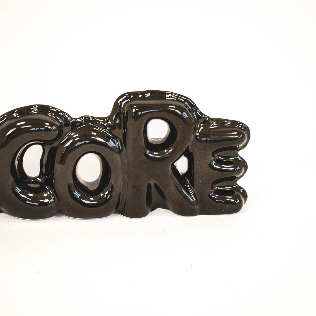 HV Ballonornament 'Hardcore' - Zwart - 33,4x3,8x9,8 cm