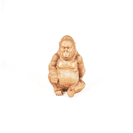 Gorilla Goud 24x26x36,5 cm