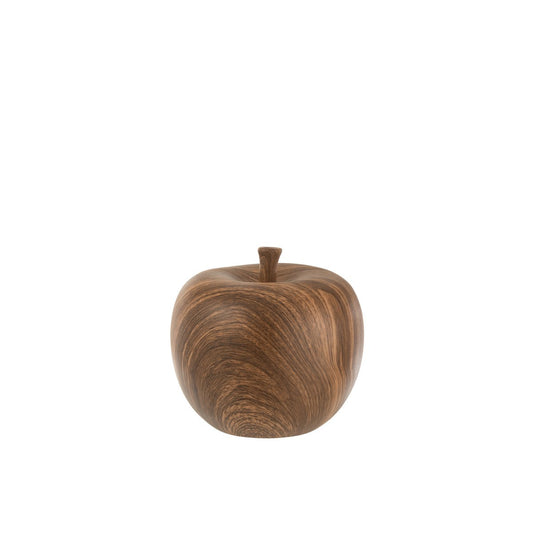 J-Line Appel Keramiek Bruin Medium