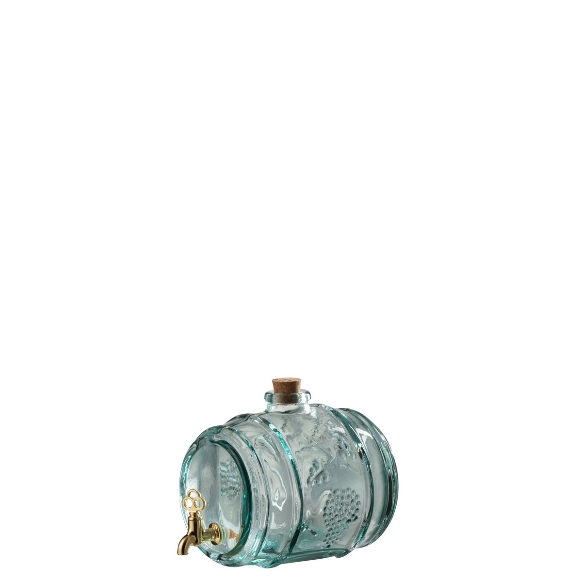 J-Line Drankdispenser Wijnvat Glas Transparant