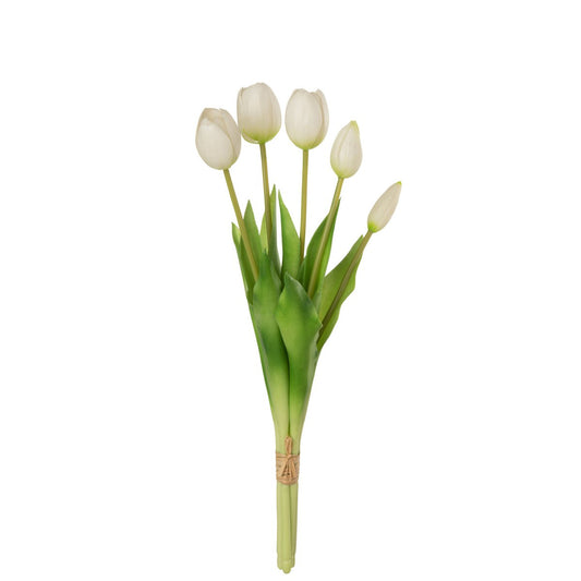 Boeket Tulpen 5Stuks Pu Wit Medium