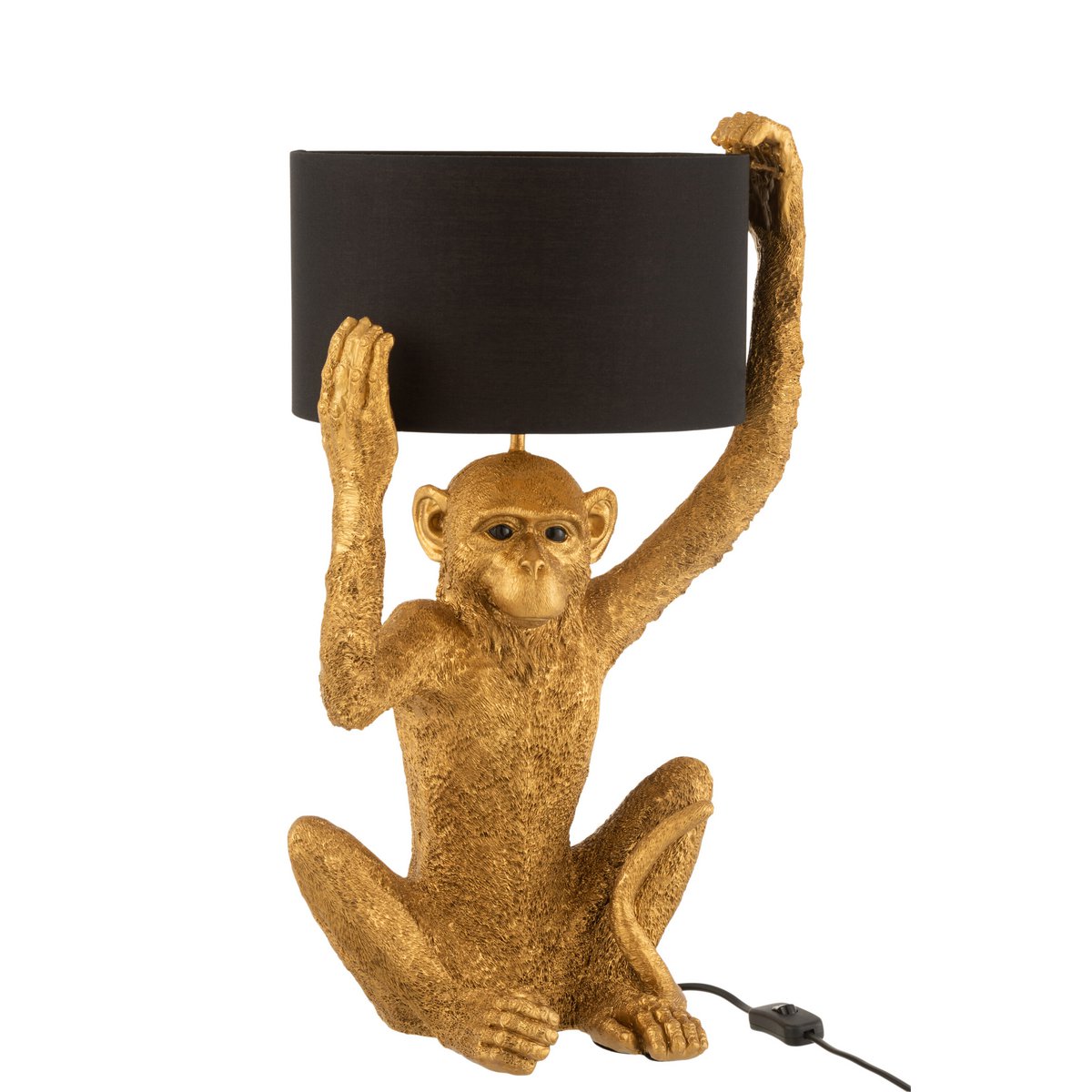 J-Line Lamp Aap Poly Goud